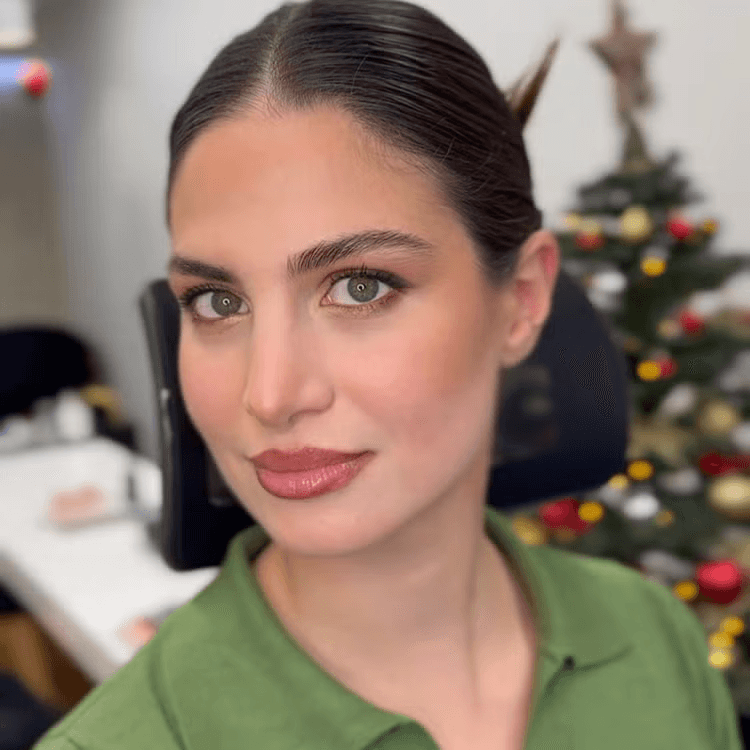 Studio beauty moment